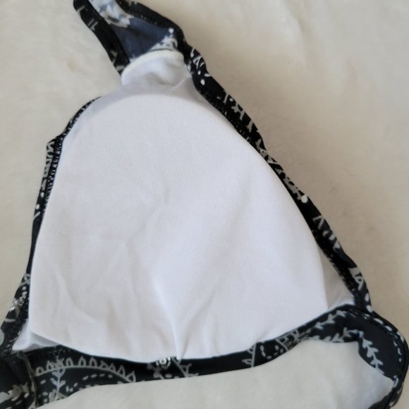 ☀️ Aqua Funky Design Print Bikini Top - Picture 11 of 13